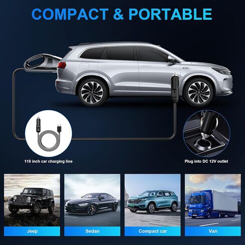 مكنسة للسيارات باليد باليد مع شفط قوي 8000Pa ، مكنسة للسيارة المحمولة مع 2 مرشحات ، فرشاة صغيرة ، الوزن الخفيف ، سعة 0.34 لتر ، الملحقات الأساسية in Kuwait