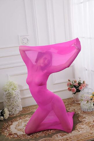 Sexy Body Stockings Ultra Thin Full Bondage Stretchy Nylon Sexy Sheer Bodystocking Full Body Stocking Sleeping Bags in Saudi Arabia