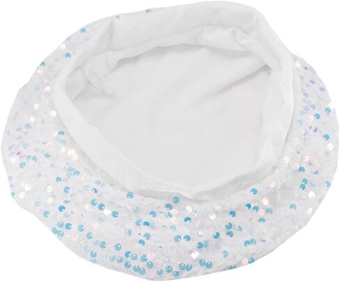 Coolwife Sequin Beret Hats for Women Artist Cap Fashionable Ladies Bling Shining French Style Beanie Beret in Kuwait