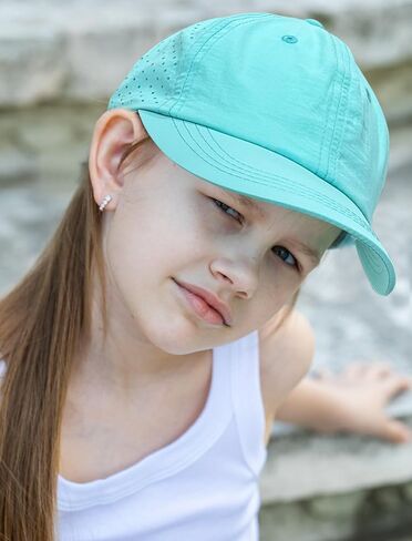 قبعات Jastore Kids Sun for Girls Boys سريعة تجفيف البيسبول قبعة حماية من أشعة الشمس خفيفة الوزن للنشاط في الهواء الطلق in Kuwait