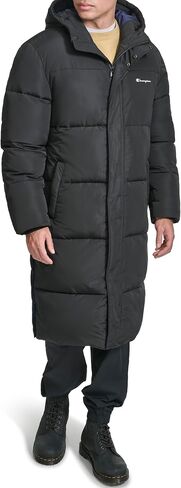 Champion Men's Full-Length Puffer with Hood in Saudi Arabia