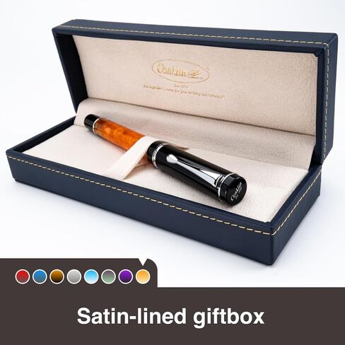 قلم حبر Conklin Duragraph (Red Nights) - Omniflex Nib - قلم فاخر لليوميات والتوقيعات والهدايا التي لا تنسى في أي مناسبة in Kuwait