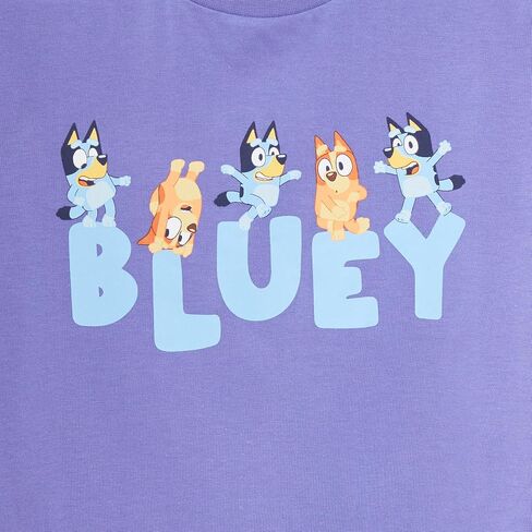 Bluey Girls 3 Pack T-Shirts for Kids Multipack Tees 100% Cotton Puppy Bingo Dress Up in Kuwait