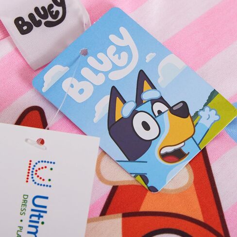 Bluey Girls 3 Pack T-Shirts for Kids Multipack Tees 100% Cotton Puppy Bingo Dress Up in Kuwait