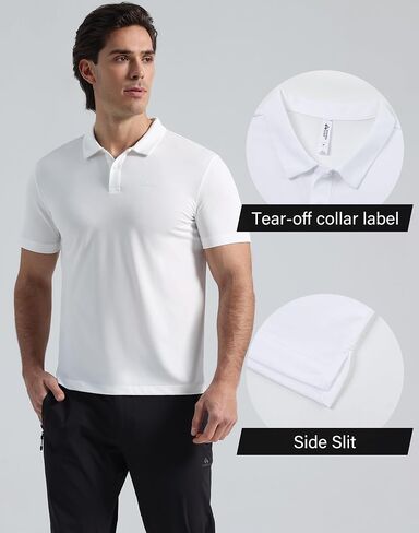 Pioneer Camp Men's Golf Shirt UPF 50+ Quick Dry Polo Shirts Short Sleeve Moisture Wicking Performance Tees Collar Work Shirts in Saudi Arabia