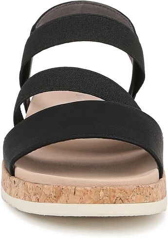 Dr. Scholl's Womens Isle Fun Flat Sandal Honey Brown 7.5 M in Saudi Arabia