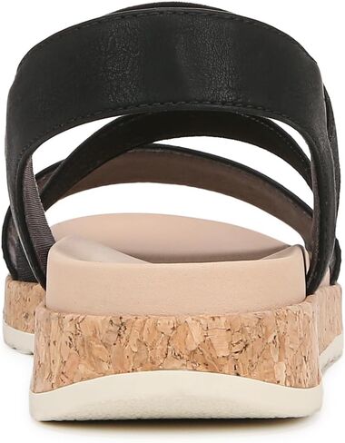 Dr. Scholl's Womens Isle Fun Flat Sandal Honey Brown 7.5 M in Saudi Arabia