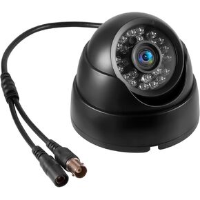 كاميرا أمنية 1080p أمنية 5-in-1 CCTV Bullet CAM ، AHD/TVI/CVI/XVI/CVBS ، كاميرا فيديو مراقبة تمثيلية للاستخدام الداخلي/الخارجي ، رؤية ليلية صافية 80 قدمًا (لم يتم تضمين محول الطاقة)