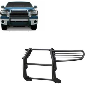 Black Horse Grille brush Bumper Guard Modular Black Compatible with 2008-2022 Toyota Sequoia|2007-2021 Toyota Tundra(Excl. 08-21 Platinum/Limited)-17A098900MA