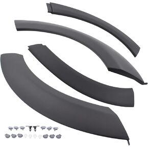 ApplianPar 2Pcs Front Wheel Arch Fender Flares Hood Trim for Cooper S R50 R52 R53 2002 2003 2004 2005 2006 2007 2008