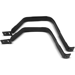SCITOO Fuel Tank Strap for Ford F-250 Super Duty 1999-2010,for Ford F-350 Super Duty 1999-2007,for Ford F-450 Super Duty 2002 Replace OE 578-329 F81Z9054AA YC3Z9054DA Chrome