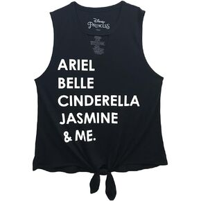ديزني جونيور الأميرة أرييل بيل سندريلا وأنا Tank Top