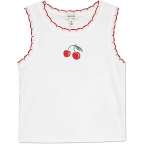 Speechless Girls' Sleeveless Embroidered Tank Top