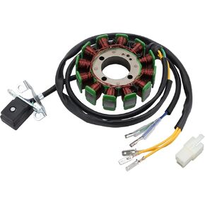 GOOFIT 12 Coil 5 Wire Stator Ignition Generator Replacement for 200cc 250cc ATV Dirt Pit Bike Go Kart