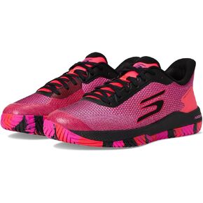 Skechers Men's Pickleball Viper Court Pro 2.0 Sneaker ، Black/Hot Pink ، 9