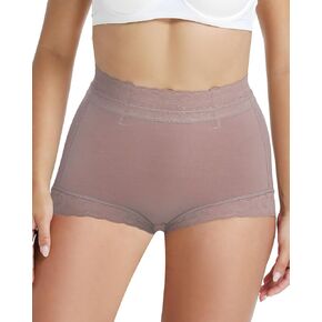 Womens Shapewear Control Panties Butt Lifter Boyshort Lace Panties Underwear