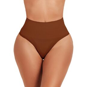 Seamless Thong Shapewear for Women Tummy Control Body Shaper Underwear Girdle High Waist Shaping Panties