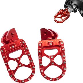 KEMIMOTO Motorcycle Foot Peg Foot Rest Compatible with Surron Light Bee X/S Footpegs x260 and x160 Talaria Sting MX3 MX4 Talaria XXX Electric Dirt Bike Black