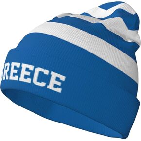 Cute Flag Beanie Hat for Men Women Winter Warm Beanie Cap Knitted Slouchy Sleep Hats Skull Cap