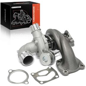 A-Premium K03 Complete Turbocharger Turbo Kit with Gasket Compatible with Ford & Lincoln Models - Escape 2017-2020, Fusion 2017-2019, Edge 2015-2018, MKZ 2017-2020, MKC 2017-2019, 2.0L - F2GE9G438BC