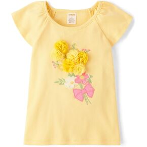 Gymboree Girls' and Toddler Sleeveless Flutter Top
