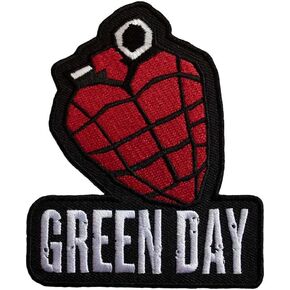 Logo Woven Grenade Iron On Patch