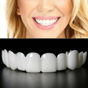 2 PCS Temporary Adjustable for Men and Women Nature and Comfortable to Regain Confident Smile