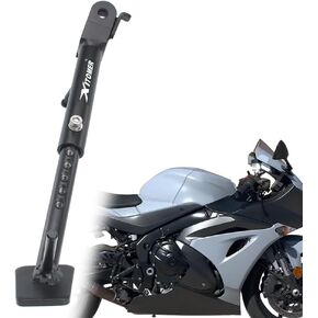 Xitomer 0-3 '' Adjustable Kickstand Fit for GSX-R1000 2017 2018 2019 2020 2021 2022 2023 2024 Motorcycle Side Stand Foot Side Support