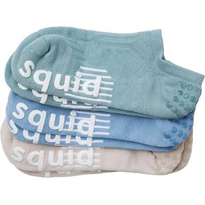 squid socks Non Slip Grip Socks | Anti Slip Athletic Grip Socks |No Show Ankle Socks | Adults & Teen Sizes S, M, L