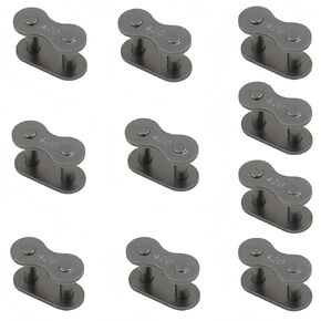 10pcs 420 سلسلة Master Link لـ 50cc 70cc 90cc 110cc 125cc stompliccles و ATVs والدراجات الأوساخ والدراجات البخارية والدراجات الصغيرة والدراجات الرباعية ودراجات الحفرة