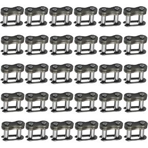 30pcs 25 سلسلة Master Link Roller Master Connector Link Placeming for Motovox Baja Mini Bike ، استبدال Harbour Freight Predator 212cc
