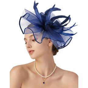 Womens Derby Fascinator Hats The Devel 20s accessories fin