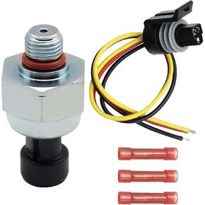 مستشعر F6TZ-9F838-A ICP مع ضغط التحكم في حقن Harness Kit متوافق مع مركبات Ford 7.3 Powerstroke E350 ، F250 ، F-350 Super Duty يحل محل F4TZ9F838A ، 1807329C92 ، CM5227