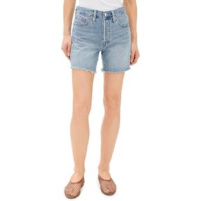 Levi's Women's 501 Mid Thigh Shorts Lighteight