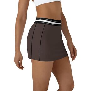 Women Cute Golf Tennis Club Skirt Dress Activewear Mini Summer Workout Running Athletic Skorts