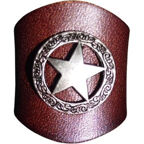 Western Scarf Slide Ring, Handmade Leather Neckerchief Buckle, Burgundy, Handmade Men Square Scarf Slide Ring Buckle 1Pcs