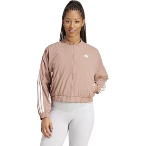 adidas Women's Essentials 3-Stripes Woven Bomber Jacket