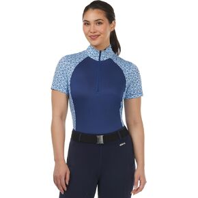 Kerrits Tempe Ice Fil Shirt Shirt Shirt-Terta Lightwight Cooling Fearstrian Top ، رائع للصيف