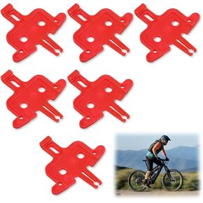 6 PCS دراجات الفرامل وسادات الفرامل وسادة فرامل إصلاح الفرامل إصلاح الفرامل أدوات انتشار فاصل وسادات فرامل الفرامل هيدروليكي فاصل لوحة فرامل الدراجة الهيدروليكية ل MTB ، دراجة على الطريق