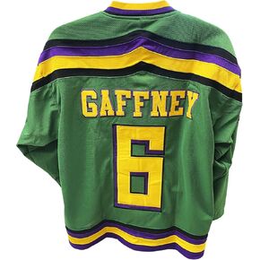 Julie the Cat Gaffney 6 Ducks Deluxe Defroidered Hockey Jersey