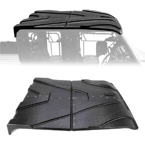 KUAFU Sport Hard Roof Top Compatible with 2017-2025 Can-Am Defender MAX HD7 HD8 HD9 HD10 DPS XT XMR Limited Lone Star Edition Replacement for 715003038 Top Roof Plastic Black