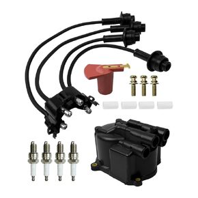 مجموعة Tune Up Forklift Tune Tup Fit لـ Toyota Forklift 5FG 6FG 7FG Series مع محرك 4Y ، CAP DUSIBTIOR CAP DOTOR PROCK PLITS SET STEL SET REPIST 19101-76007-71 19102-76009-71 90919-22132