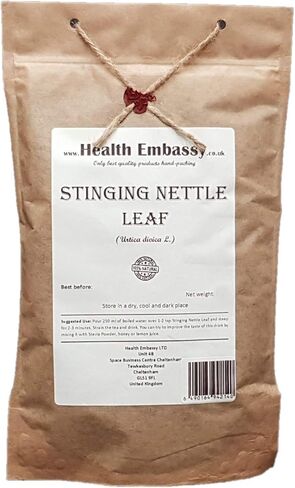 Health Embassy Stinging Nettle Leaf | Urtica Dioica L | Herbal Tea (50g) in Saudi Arabia