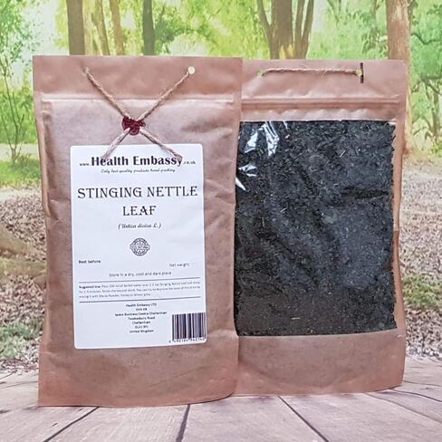 Health Embassy Stinging Nettle Leaf | Urtica Dioica L | Herbal Tea (50g) in Saudi Arabia