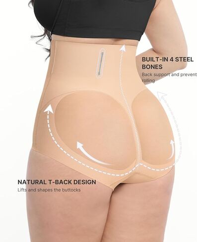 SHAPELLX Shapewear Tummy Control Body Shaper for Women High Waisted Shapewear Underwear Panty Waist Slimming Briefs in Saudi Arabia