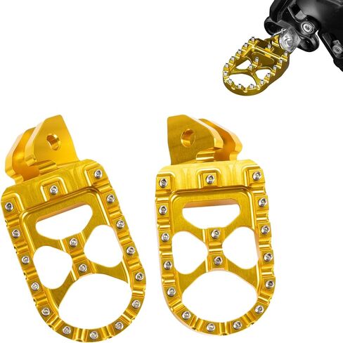 KEMIMOTO Motorcycle Foot Peg Foot Rest Compatible with Surron Light Bee X/S Footpegs x260 and x160 Talaria Sting MX3 MX4 Talaria XXX Electric Dirt Bike Black in Saudi Arabia