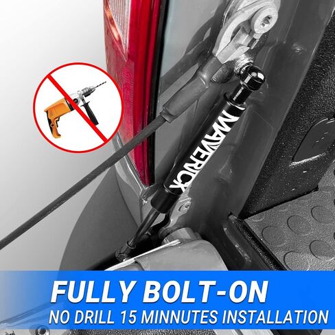 2022 2023 2024 2025 Tailgate Assist Shock Maverick Truck Lift Assist Tailgate Shock Lift Soft Open Open مع ملحقات Maverick Pickup 2022+ in Kuwait