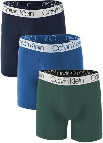 Calvin Klein Men's Microfiber Boxer Briefs 3 Pack in Saudi Arabia