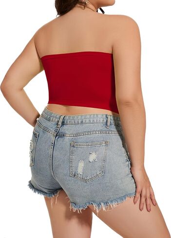 Tops Tube Tops Summer Bandeau Top Crasual Crip Out Out Britless Tank Basic Shirt Shirt in Kuwait