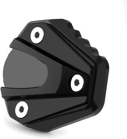 لـ H.Onda Rebel 300/500 CMX 300/500 2017 ~ 2024 Motocycle CNC Kickstand Side Stand Enlarge Extension Pad Rebel 500 Rebel300 CMX500 CMX300 Accessories (No Logo-Black) in Saudi Arabia